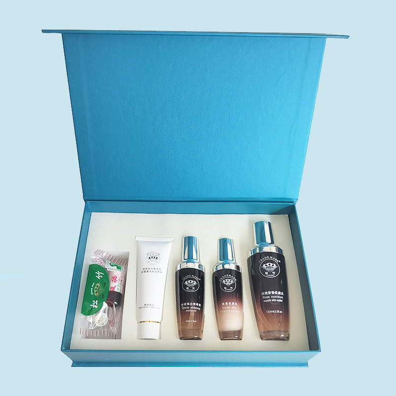 正品台湾松竹脱丽露蓝礼盒滋养抗衰五件套装 补水保湿提亮肤色