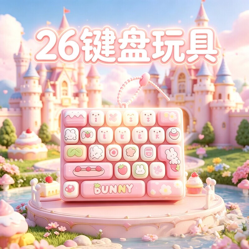 按按乐键盘解压玩具捏捏乐图片