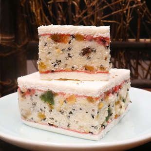 台州五仁糕即食冰雪酥250g零食小吃厚云片糕老式 糕点米糕浙江特产