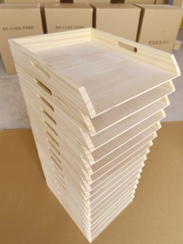 木饺子盒订做宽40长45高4cm共20个