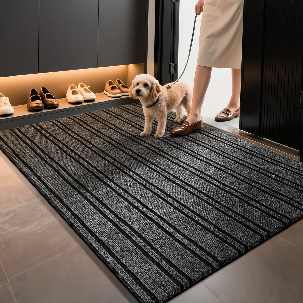 高级感入户门地垫加厚耐磨蹭脚垫