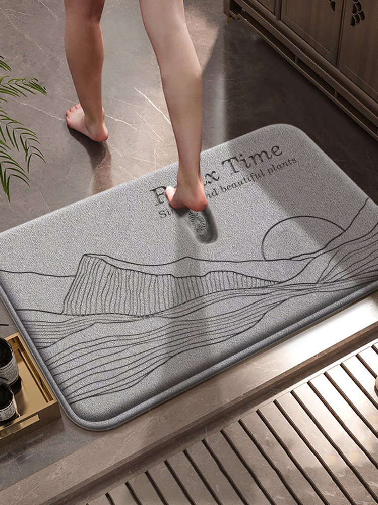 新2024地板垫吸水浴室浴室门地毯防滑垫浴室加厚脚垫可定制,居家布艺,地毯,淘宝优惠券,粉丝福利购,淘宝优惠卷