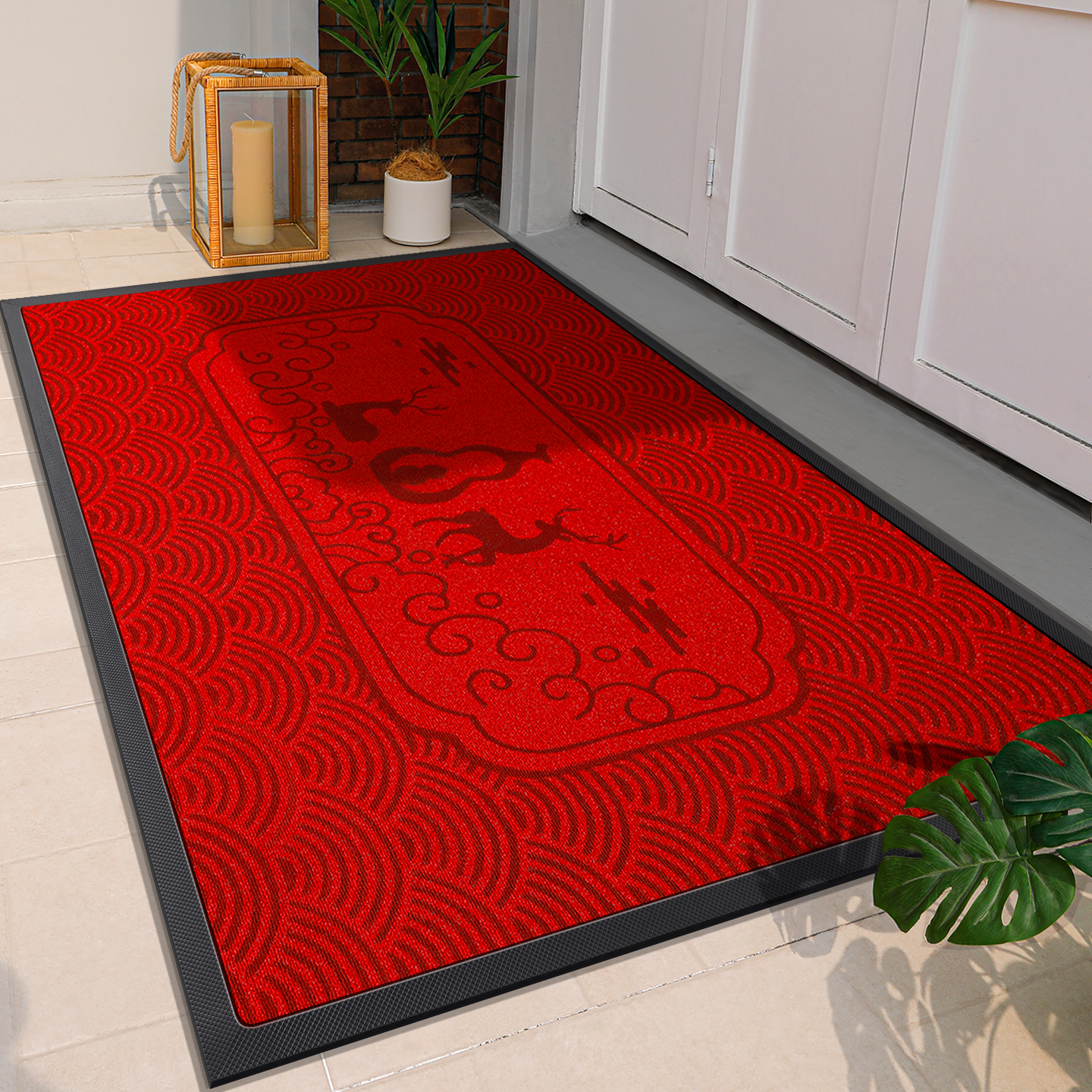 【七天试用】中式别墅入户门地垫