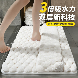 日本浴室地垫吸水防滑卫生间进门垫厕所加厚耐脏2026新款门口垫子