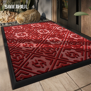 别墅入户门地垫门口进门脚垫超耐磨新款 防滑高端免洗可定制垫子