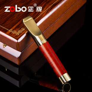 香菸过滤嘴烟具 zobo正牌烟嘴过滤器循环型可清洗石楠木净烟器男士