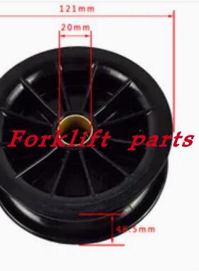 TOYOTA丰田叉车配件8FD10-25门架油管导轮滑轮68802-26540-71