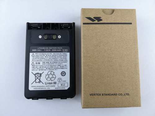 八重洲SBR-14LI FT1XDR 2DR VX8R VX8DR对讲机 2200mAh锂电池