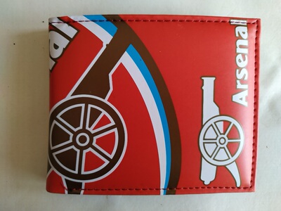 阿森纳PU钱包球迷钱包横款  16元2个