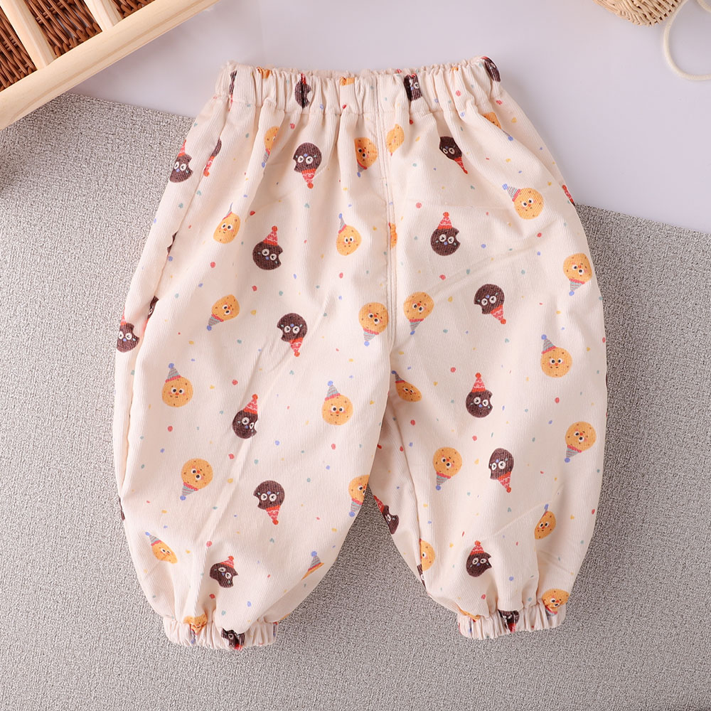 儿童加绒灯笼裤秋冬装