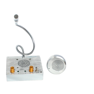 尚展SZ-801银行窗口对讲机双向大功率车站医院银行金属柜台扩音器