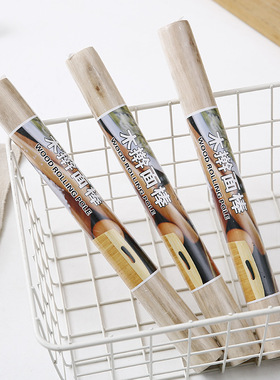 木质擀面杖实木杆面棍滚轴擀面棒厨房和面皮饺子皮擀面棍压面棍