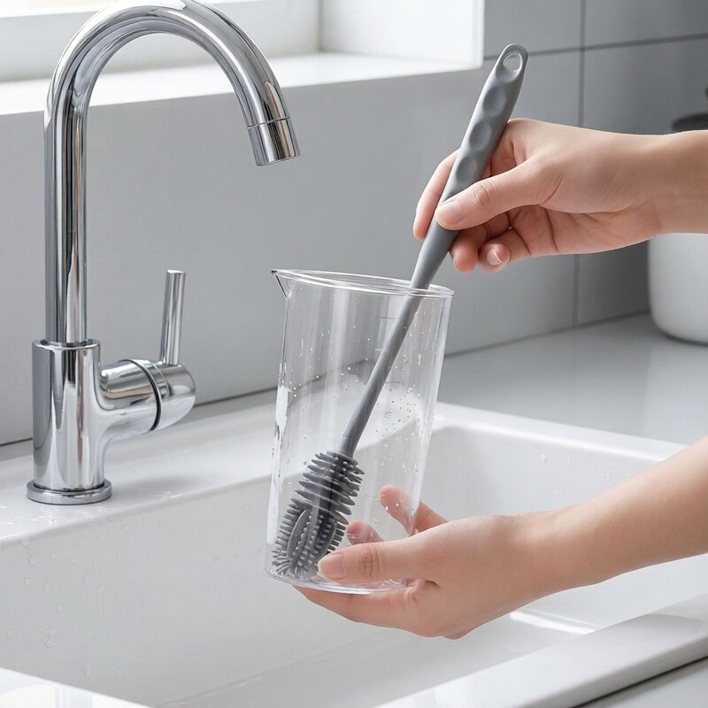 【2个装】日式杯刷清洗刷子清洁刷豆浆机刷破壁机榨汁机清洁工具