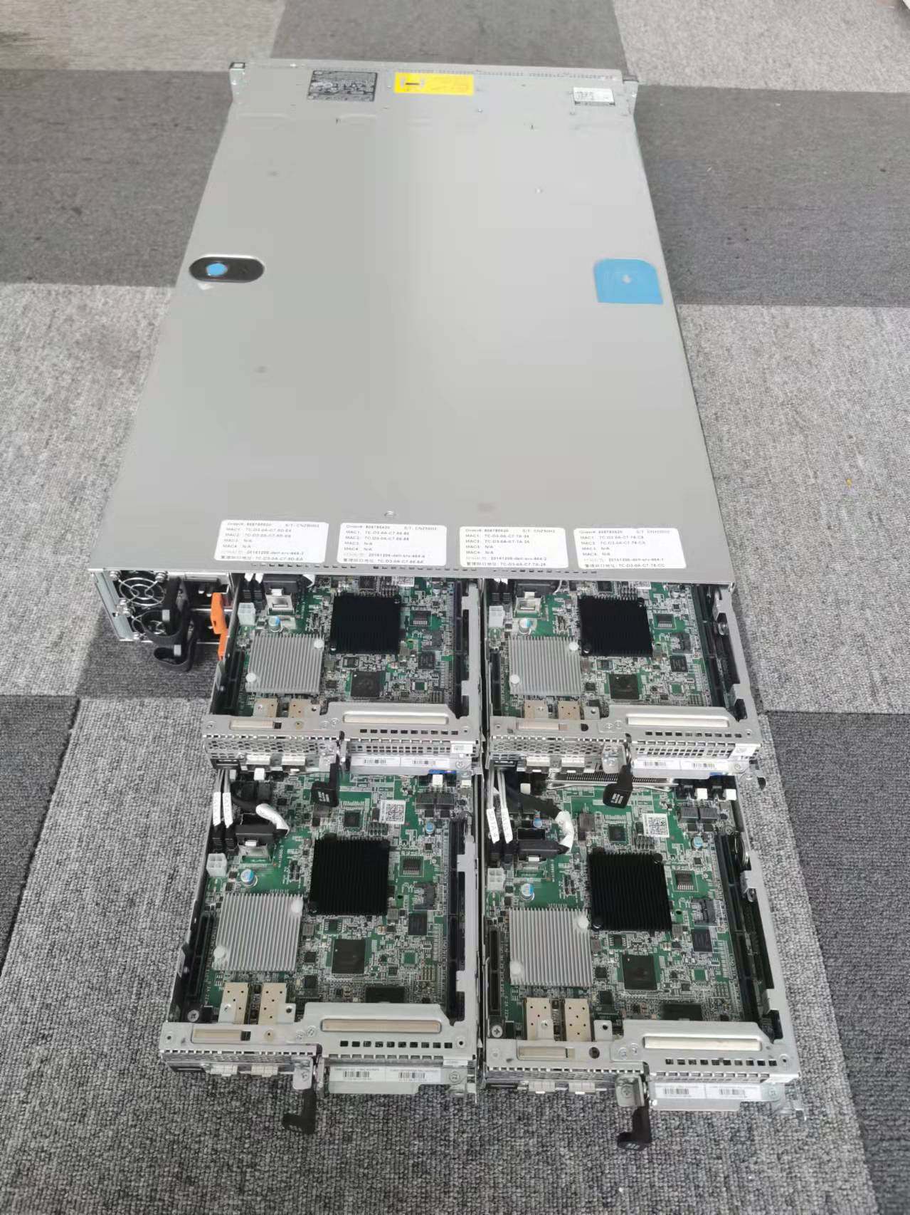 dell戴尔c6320四子星多节点运算2u服务器vps虚拟渲染idc托管主机