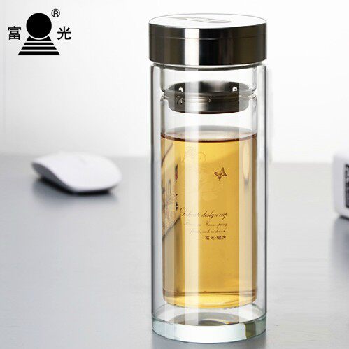 富光水晶质感底座500ml玻璃杯
