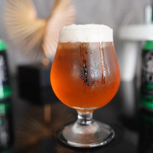 STONE美国巨石品脱杯宽口杯精酿啤酒杯IPA 原厂巨石高脚杯 品脱杯