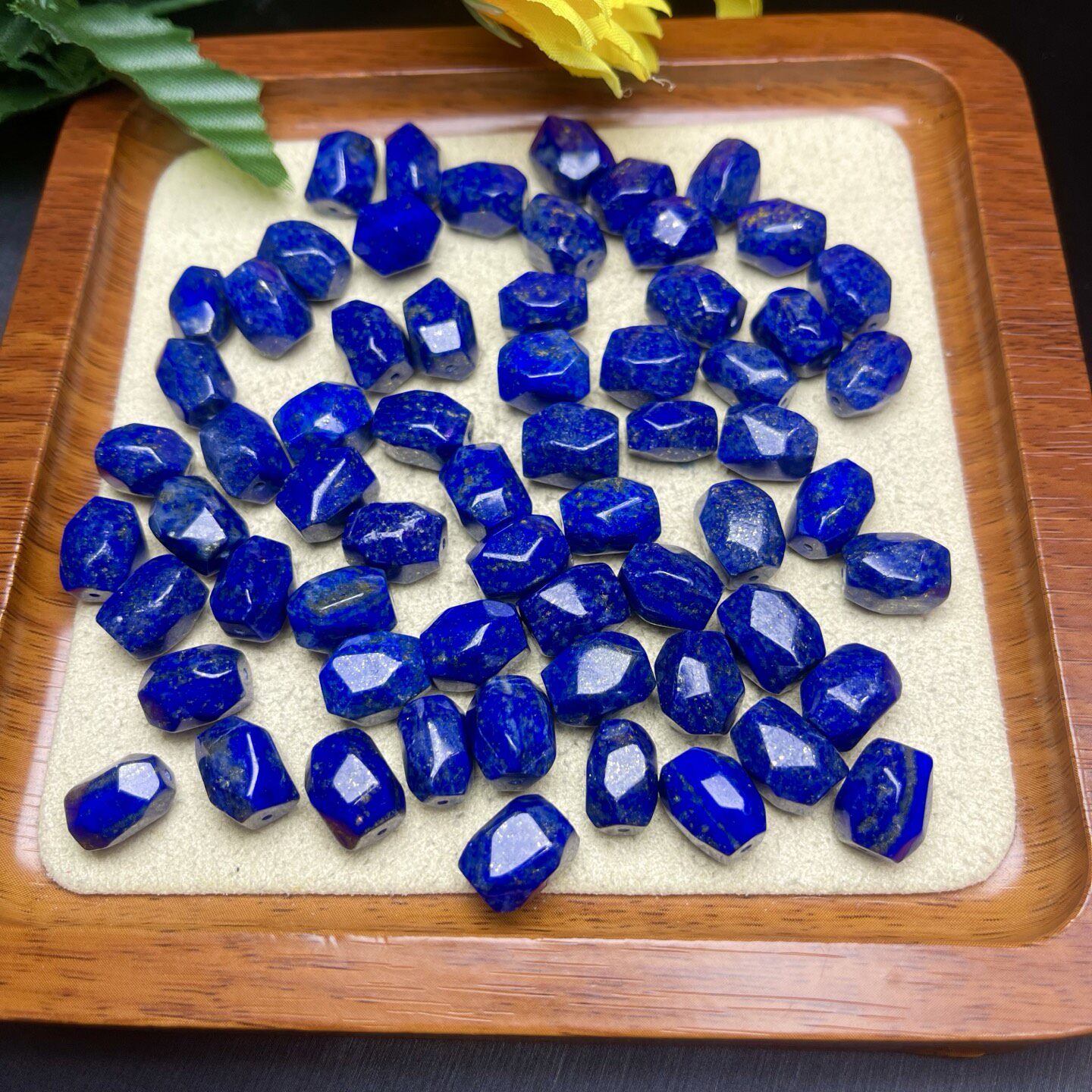 青金石桶珠配件隔珠diy配饰材料串饰手工编项链佛珠链子手链手串