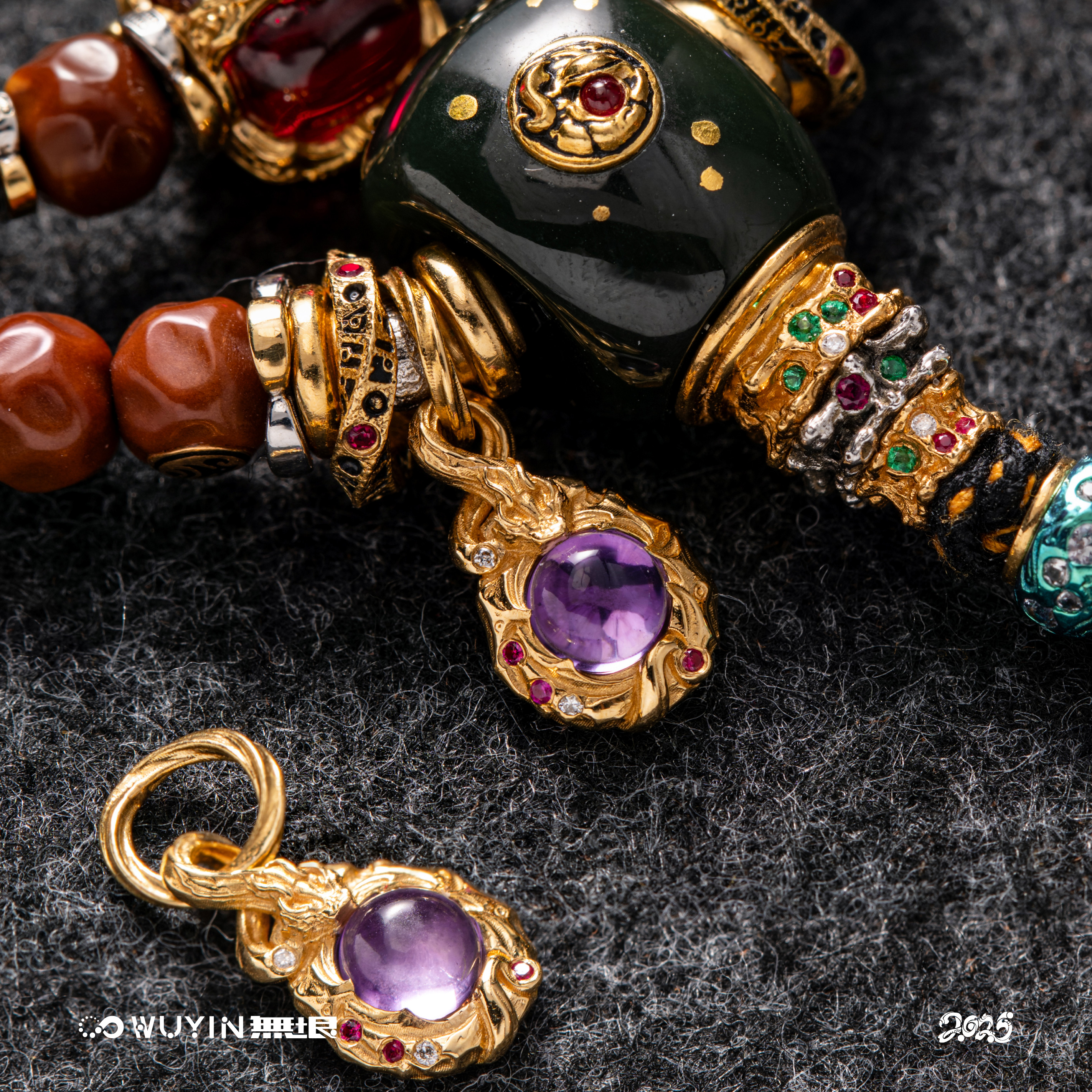 无垠新品侧挂—旷野星辰22K金