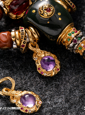 无垠新品侧挂—旷野星辰22K金