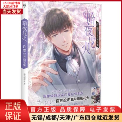 【全新正版】 暗夜花火 许墨官方设定集 /教材//教材/大学教材