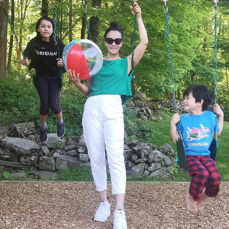 安纽约 韩国 Let's Diet潮流破洞牛仔裤显瘦百搭萝卜裤直筒休闲裤