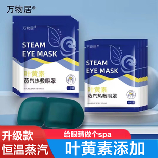 叶黄素蒸汽眼罩热敷养眼明目草本添加助睡眠遮光独立包装眼贴