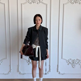 西装 26年早春简约通勤翻领时尚 MORE WAIT