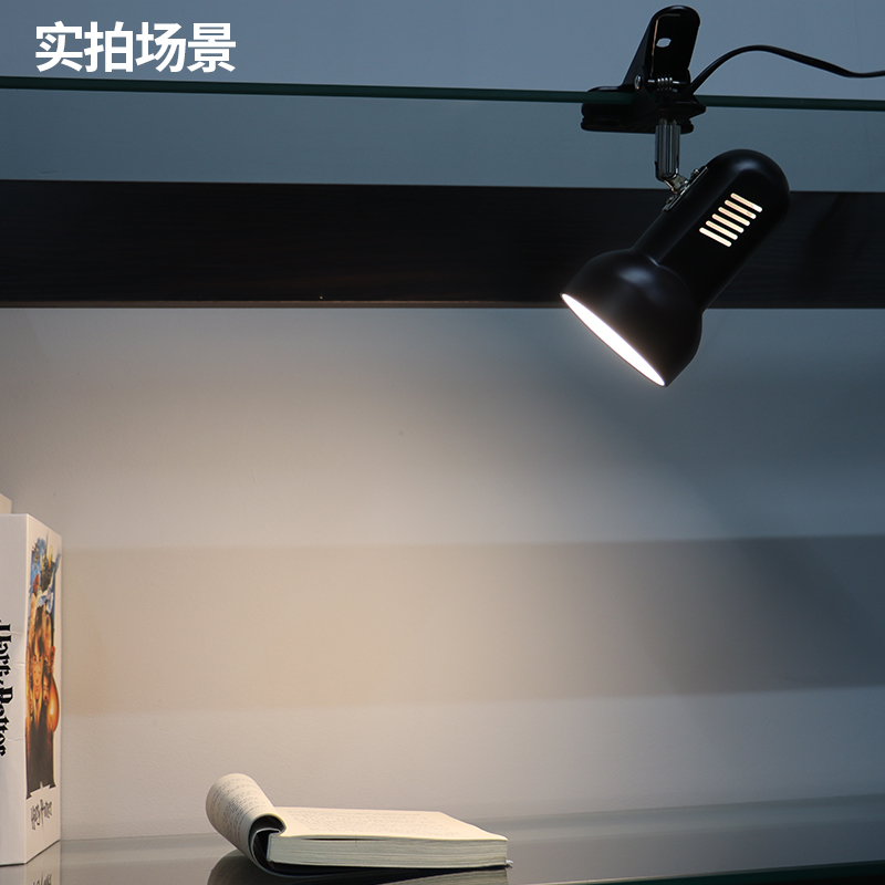 1.8米线铁材LED可换灯泡台夹灯