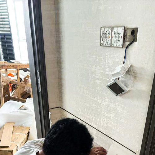 高奢小众丝绒质感百搭高级墙布