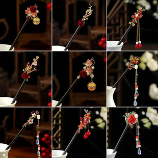 Chinese Style Elegant Wood Hair Stick For Women Girl Hairp S