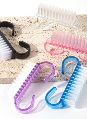 Handle Grip Nail Brush Hand Fingernail Cleaner Scrubbing Kit