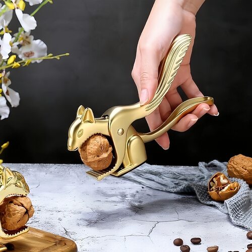zinc alloy quick walnut cracker nutcracker sheller nut opene