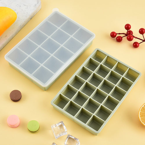 Ice Cube Tray ice ball maker Silicone Mold ice storage box