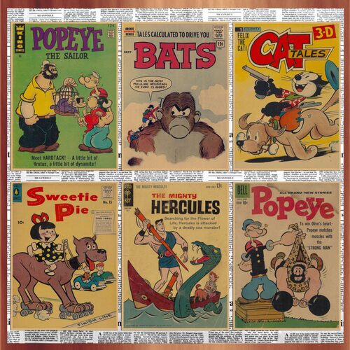 Vintage Classic Anime Poster Kraft Posters Print Decorations