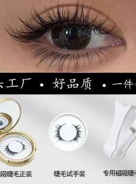 Magnetic False Eyelashes - Glue-Free Reusable Magnet Lashes