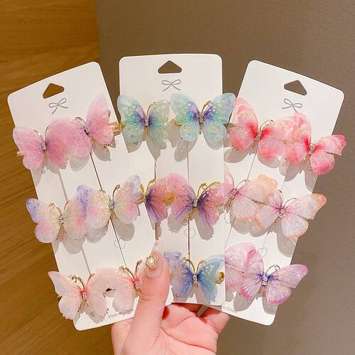 kids hair clips girls baby princess hairpins accessories set