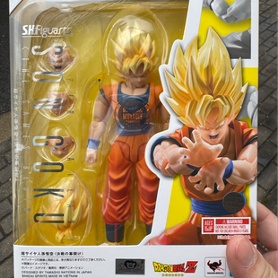 现货 万代 SHF龙珠Z 超级赛亚人 孙悟空 新规3.0 决战的序幕