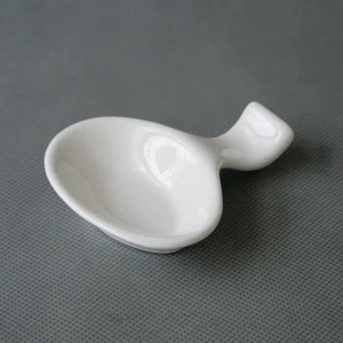 唐山骨瓷纯白抗菌筷子架