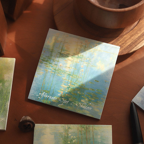 光影梦境便利贴印象派油画N次贴