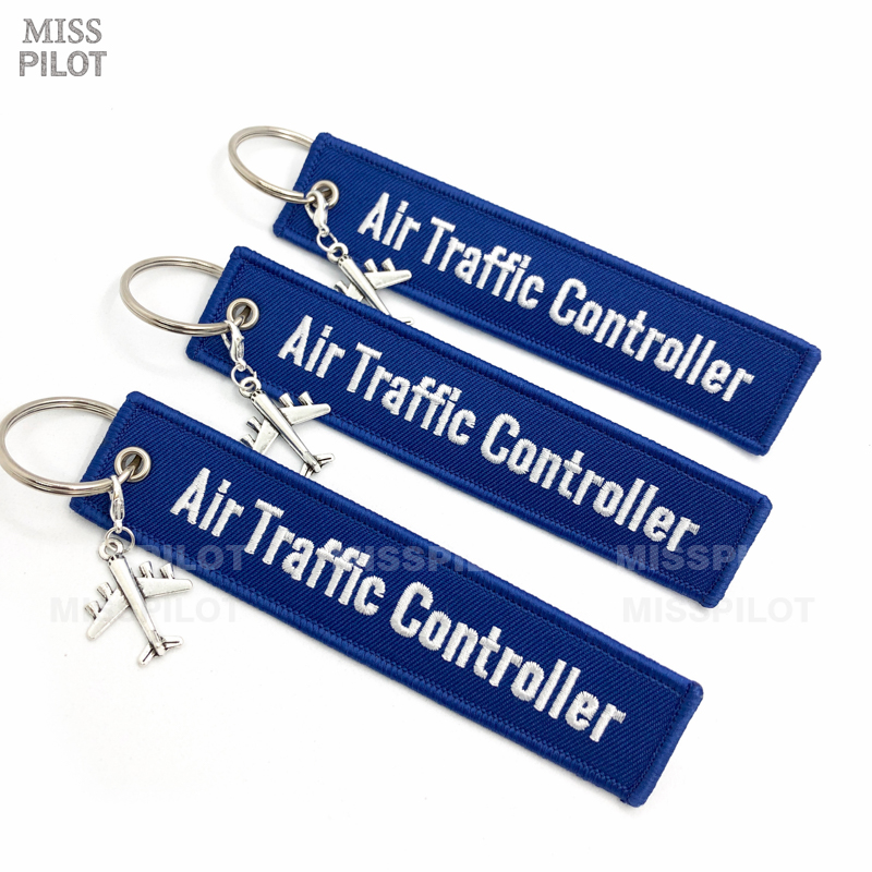 空中交通机场航空调度钥匙扣挂件