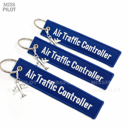 空中交通管制员Air Traffic Controller机场航空调度钥匙扣包挂件