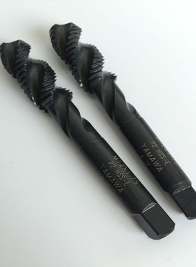 进口YAMAWA高速钢钴黑色氧化螺旋丝攻N-SPM12X1.75P1234机用丝锥