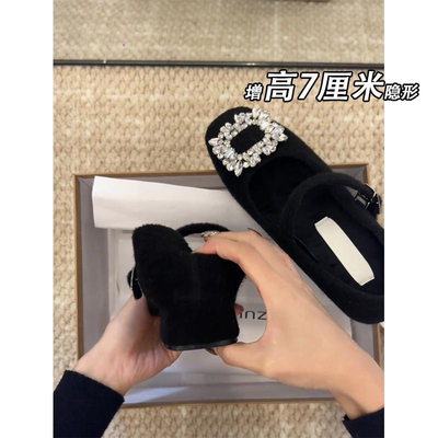 内增高法式玛丽珍鞋女2025新款