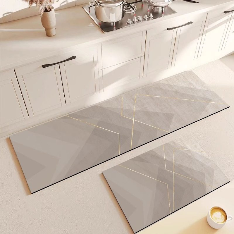 德国厨房地垫防滑吸油吸水软硅藻泥垫子家用门口耐脏可擦免洗地毯,居家布艺,厨房地垫,淘宝优惠券,粉丝福利购,淘宝优惠卷