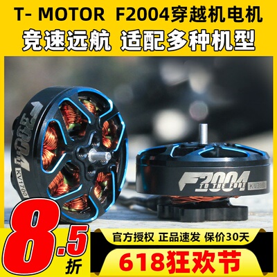 TMOTOR破风F2004长航时4s6s动力无刷电机穿越机3寸4寸FPV牙签机