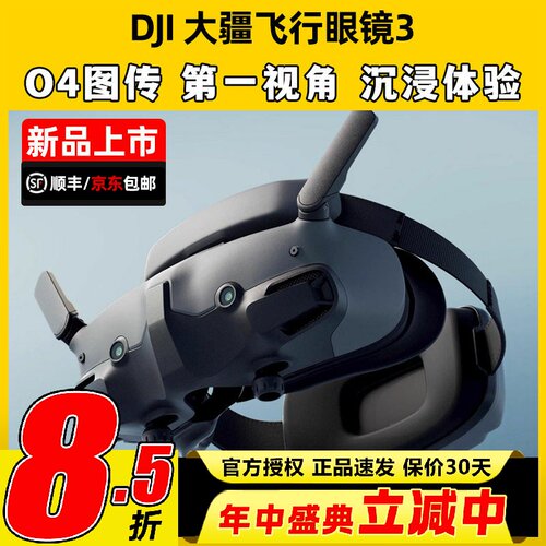 DJI大疆G3眼镜全新顺丰