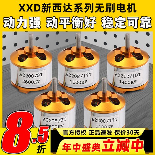 XXD新西达航模固定翼无刷电机