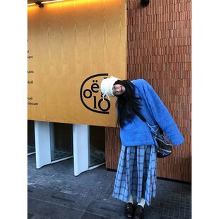 深秋冬装搭配一整套高级感富家千金风miu系穿搭冬裙套装连衣裙子