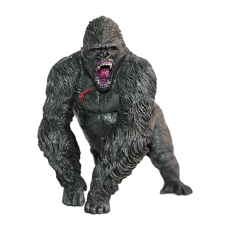 实心金刚公仔桌面手办摆件大猩猩