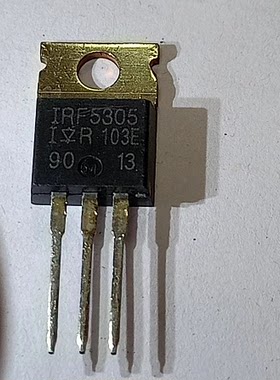 IRF5305逻辑芯片P沟To-220场效应管继电器31A110W电源驱动板模块
